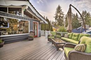 Luxe Federal Way Retreat with Dock and Fire Pit!